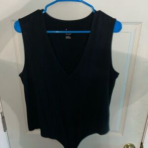 a new day Black Bodysuit